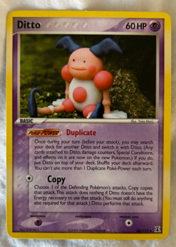 2005 Pokemon TCG Delta Species Card Ditto (Mr. Mime) #38/113 - LP - Image 1