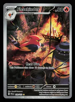 Fletchinder 199/193 Illustration Rare Paldea Evolved Pokemon Card - Image 1