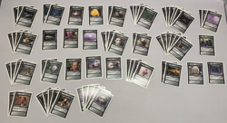 72 Star Trek Next Generation CCG Dilemma Cards 1994 White Boarder Bundle Job Lot - Image 1