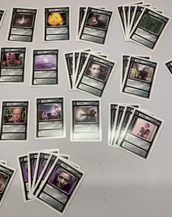 72 Star Trek Next Generation CCG Dilemma Cards 1994 White Boarder Bundle Job Lot - Image 3