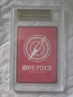 OP04-019 Donquixote Doflamingo Leader One Piece TCG Card BGS 9.5 - Image 2