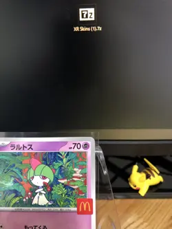 Ralts 021/M-P McDonald's Promo Limited MEGA Japanese Pokemon Cards Game #002 - Image 3