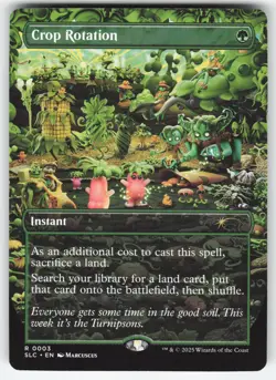 Crop Rotation 3 R MTG Secret Lair Countdown Kit NM - Image 1