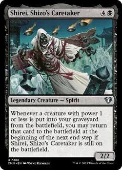 1x Shirei, Shizo's Caretaker - NM - Various Masters Set - SPARROW MAGIC mtg - Image 1