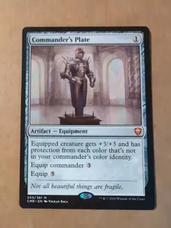 Commander's Plate Commander Legends Regular - Image 1