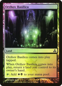 Guildpact MTG Foil Orzhov Basilica Magic - Image 1
