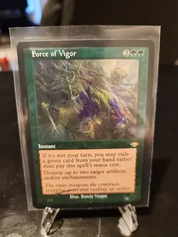 Force of Vigor (Retro Frame) (Foil Etched) Modern Horizons Foil - Image 1