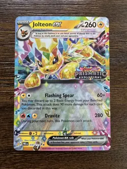 Pokemon Jolteon ex - (Prismatic Evolutions Stamp) 030/131 Surprise Box - Image 1
