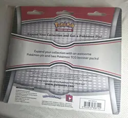 Pokemon 2 Pack Booster Blister Rebel Clash Sun Moon Pack Charizard Pin - Sealed - Image 2