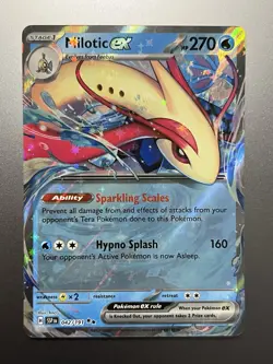 Pokemon - Milotic EX 042/191 Double Rare, SV: Surging Sparks, Holo, Near Mint - Image 1