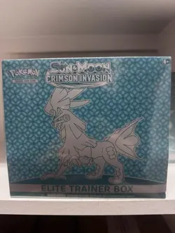 Pokemon TCG : Sun & Moon Crimson Invasion Elite Trainer Box ETB - Sealed New - Image 1