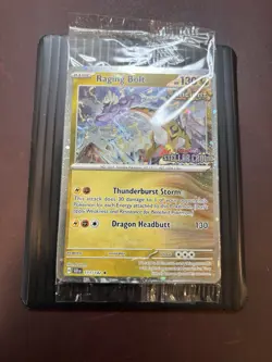 SEALED Pokemon 2024 Stellar Crown Raging Bolt 111/142 English (Stamped Promo) - Image 2