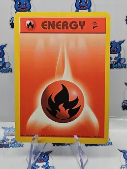 Pokemon Base Set 2 - Fire Energy - 126/130 - MP - Image 1