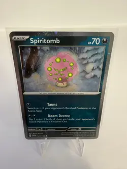Spiritomb #129/198 Cosmos Holo Pokemon Scarlet & Violet Promo NM - Image 1