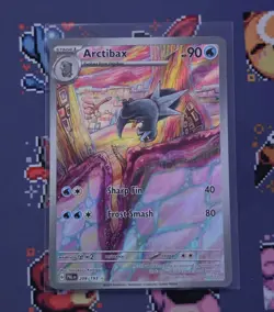 Arctibax 209/193 Sv02: Paldea Evolved Holo Pokemon TCG Illustration Rare - Image 1