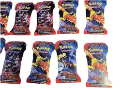 Pokemon TCG Destined Rivals Booster Hanger Packs New Sealed- Lot Of 12 - Image 1