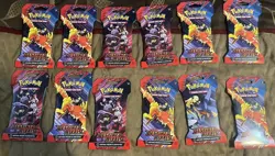 Pokemon TCG Destined Rivals Booster Hanger Packs New Sealed- Lot Of 12 - Image 2
