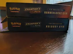 Pokemon Champion’s Path Pin Collection Hammerlocke Gym Pin Box Factory Sealed - Image 3