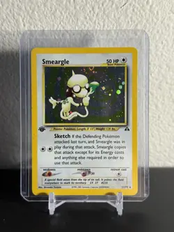 Pokemon Smeargle (NM) Neo Discovery 1st edition Holo Rare 11/75 - Image 1