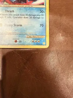 Gyarados (Red) 123/123 Shiny Pokemon TCG HeartGold SoulSilver Holo Rare USED - Image 3