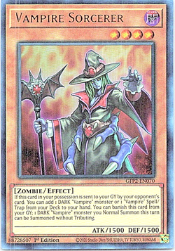 Vampire Sorcerer GFP2-EN070 Yu-Gi-Oh! 1st Edition Near Mint - Image 1