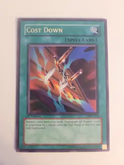 Cost Down DCR-053 Ultra Rare 1st Edition Near Mint Yugioh DNA GAMES - Image 1