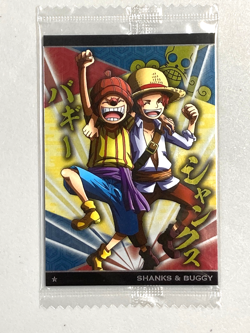 Buggy and Shanks - N No.8-06 - One Piece Wafer Card Sealed Itajaga Japanese - Image 1