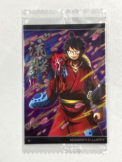 Monkey D Luffy - N No.8-01 - One Piece Wafer Card Sealed Itajaga Japanese - Image 1