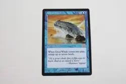 Magic: The Gathering Urza's Saga - Great Whale - Creature MTG card - Image 1