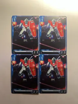 Playset (4x) GM - ST01-005 NM - Gundam TCG Card Game - Image 2