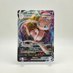 Pokemon TCG Mew VMAX 2021 SWSH08 Fusion Strike Ultra Rare Holo Card 114/264 - Image 1