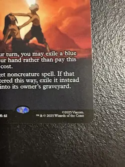 MTG Force of Negation Avatar: The Last Airbender Borderless (Non-Foil) NM Card - Image 5