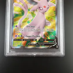 PSA 10 Espeon V 179/203 Pokemon Evolving Skies Full Art Graded Card - Image 3