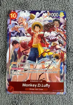 One Piece Day 2025 Monkey D. Luffy Dallas Promo ST10-006 English Card - Image 1