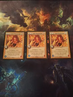 Leun Moonstone x 3 | Warlord Saga of the Storm CCG | Staple Cards - Image 1
