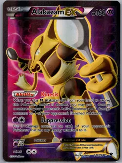 Alakazam EX 117/124 XY - Fates Collide - Pokemon Card - NM - Image 1