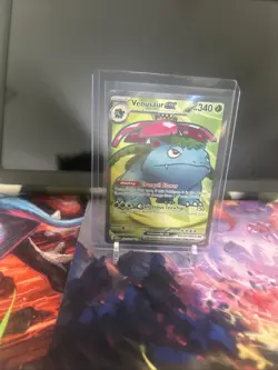 Pokemon TCG Venusaur EX Holo Ultra Rare Card 182/165 Scarlet & Violet 151 Series - Image 4