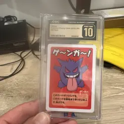 CGC 10 Pristine Gengar Old Maid Playing Cards 2019 Japanese Pokemon Card - Image 2
