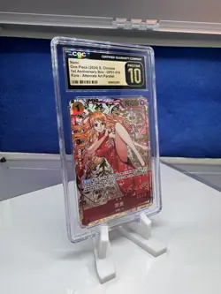 One Piece TCG Card Game Chinese Nami OP01-016 R Exclusive 1st AA CGC Pristine 10 - Image 1
