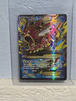 Pokemon TCG Mega Gyrados EX Full Art Card 115/122 XY Breakpoint - Image 1