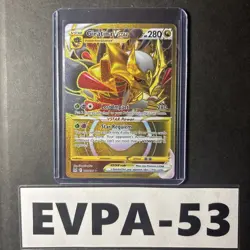 Pokemon TCG Giratina VSTAR 212/196 Lost Origin Secret Gold Holo Rare Card - Image 1