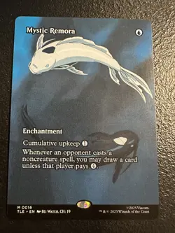Mystic Remora - #16 Regular Borderless - Avatar Eternal - Mtg - Image 1