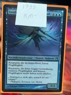 GERMAN Foil Archetype of Imagination Front NM/Back NM- Born Of The Gods Mtg 1795 - Image 3