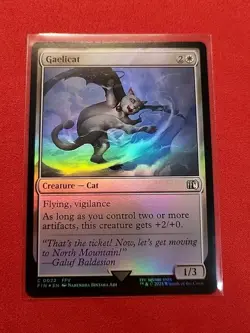 Gaelicat Final Fantasy Foil MTG FIN 22 Flying - Image 1