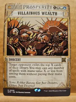 Villainous Wealth MTG See Description For Bonus - Image 1