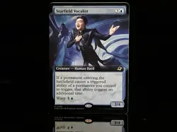 Starfield Vocalist #328 Rare (Extended Art) (Non-Foil) MTG Edge of Eternities - Image 1