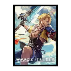 MTG Final Fantasy Tidus, Yuna's Guardian Ultra Pro Deck Sleeves 100ct - Image 1