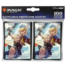 MTG Final Fantasy Tidus, Yuna's Guardian Ultra Pro Deck Sleeves 100ct - Image 2