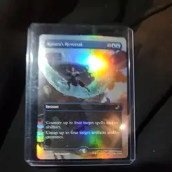 MTG Katara's Reversal (Borderless Foil) Avatar Eternal-Legal 63 NM - Image 1