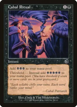 MTG Cabal Ritual Torment Magic the Gathering - Image 1